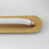 Loop LED Vanity Light Large Gold By ET2 Detailed View