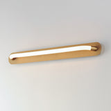 Loop LED Vanity Light Medium Gold By ET2 Side View