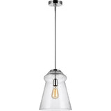 Loras Pendant — 11.5 Inch, Chrome