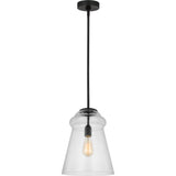 Loras Pendant — 11.5 Inch, Midnight Black