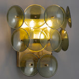 Loren Wall Sconce Weathered Brass By Maxim Lighting - Side View2