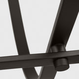 Loretto Large Lantern Midnight Black By Generation Lighting - Detailed View2
