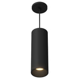 Lorna 12-Inch Pendant Light — 4 Inch, Black