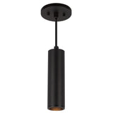 Lorna 8 Inch Pendant Light Black 8 Inch 2 Diameter By Kuzco Front View