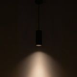 Lorna 8 Inch Pendant Light Black 8 Inch 3 Diameter By Kuzco Lifestyle View