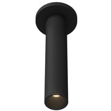 Lorna Black Ceiling Mount 12 Inch 2 Diameter By Kuzco