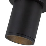 Lorna Black Ceiling Mount 12 Inch 3 Diameter By Kuzco Detailed View