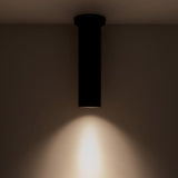 Lorna Black Ceiling Mount 12 Inch 3 Diameter By Kuzco Lifestyle View