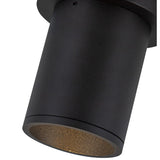 Lorna Black Ceiling Mount 4 Inch 3 Diameter By Kuzco Detailed View