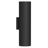 Lorna Up/Down Wall Sconce — 16 Inch (4 Inch Dia.), Black