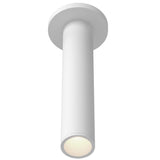 Lorna White Ceiling Mount 12 Inch 2 Diameter By Kuzco