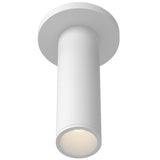 Lorna White Ceiling Mount 8 Inch 2 Diameter By Kuzco