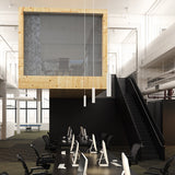 Lorna White Flush Mount 11 Inch 2 Diameter By Kuzco Lifestyle View