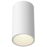 Lorna White Flush Mount 8 Inch 4 Diameter By Kuzco