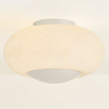 Lottie Flush Mount Polished Nickel By Mitzi - Side View1