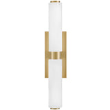 Lottie Vanity Light Lacquered Brass By Hinkley - Front View