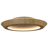 Louro Freijo Petra Ceiling Light with Slate Accent by Accord