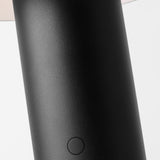 Louver Portable Table Lamp Black By Visual Comfort Modern - Detailed View2