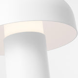 Louver Portable Table Lamp White By Visual Comfort Modern - Detailed View1