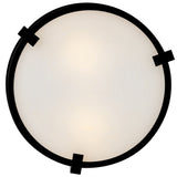 Lowell Flush Mount Black By Hinkley