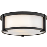 Lowell Flush Mount Black By Hinkley 3