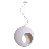 Lua Large Pendant Light By Geo Contemporary, Color: White