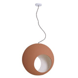 Lua Small Pendant Light By Geo Contemporary, Color: Terracotta