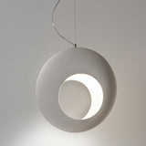 Lua Small Pendant Light By Geo Contemporary, Color: White