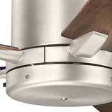 Lucian Ceiling Fan Small Brushed Nickel By Kichler - Detailed View