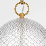 Lucinda 8 Pendant Burnished Brass By Visual Comfort Studio - Detailed View1