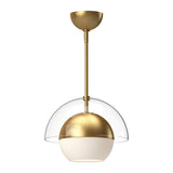 Lucy Pendant — Brushed Gold