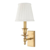 Ludlow Wall Sconce - 1-Light - Aged Brass by Hudson Valley