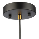 Lugano Single Pendant Light By Artcraft Canopy View