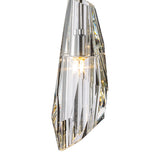 Luma Mini Pendant, shown in Vintage Platinum, by Hubbardton Forge