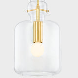 Lumi Pendant Light Small By Mitzi - Side View