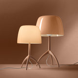 Lumiere Nuances Table Lamp By Foscarini, Finish: Cipria, Size: Small / Large