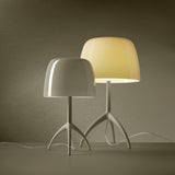 Lumiere Nuances Table Lamp By Foscarini, Finish: Creta, Size: Small / Large