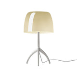 Lumiere Table Lamp By Foscarini, Size: Large, Finis: Aluminum, Color: Warm White, , | Casa Di Luce Lighting