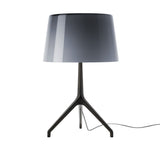 Lumiere XX Table Lamp By Foscarini, Size: Largel, Finis: Black Chrome, Color: Grey, , | Casa Di Luce Lighting