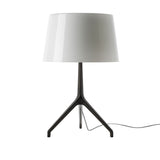 Lumiere XX Table Lamp By Foscarini, Size: Large, Finis: Black Chrome, Color: White, , | Casa Di Luce Lighting