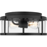 Lumra 13 Flushmount — Midnight Black