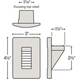 Luna 120V Vertical Step Light