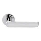 Lund Door Lever in Polished Chrome by Colombo Design