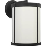 Luning Outdoor Wall Lantern — Medium, Textured Black