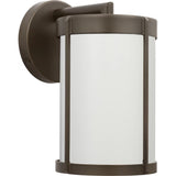 Luning Outdoor Wall Lantern — Small, Antique Bronze