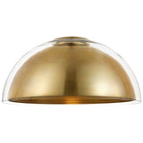 Lusi Flush Mount Hand Rubbed Antique Brass By Visual Comfort Modern