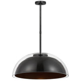 Lusi Pendant Light Bronze By Visual Comfort Modern - Side View1