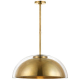 Lusi Pendant Light Hand Rubbed Antique Brass By Visual Comfort Modern