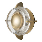 Lustra Wall/Ceiling Light, shown in Modern Brass, by Hubbardton Forge