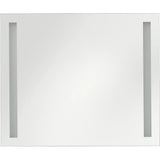 Lustro Rectangle Mirror — 30x36 Inch, Might Bright White